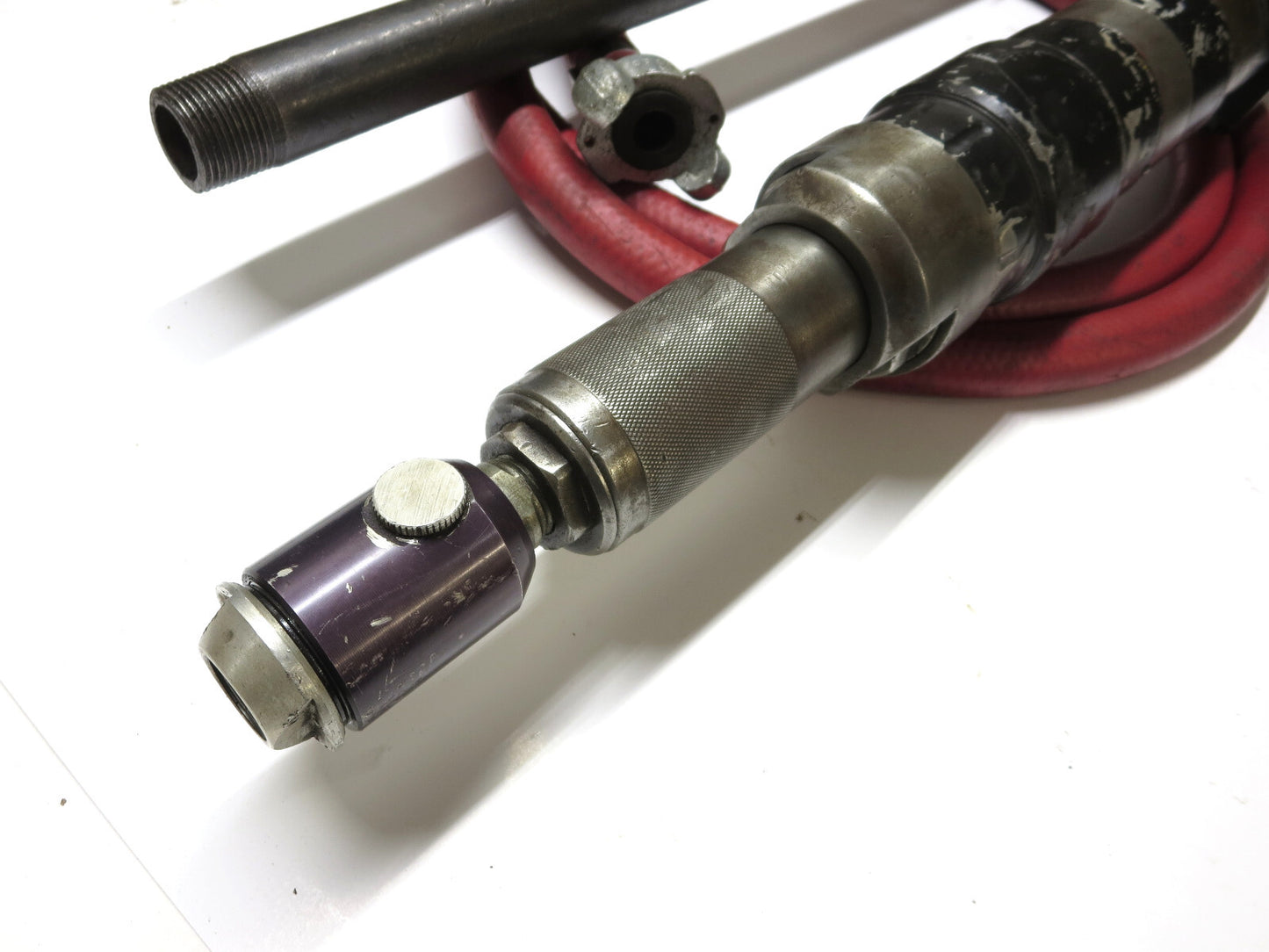 AIRETOOL 1752-R-90 Tube Rolling Motor 3/4 Drive 4 in. Capacity w/ Hose Assembly