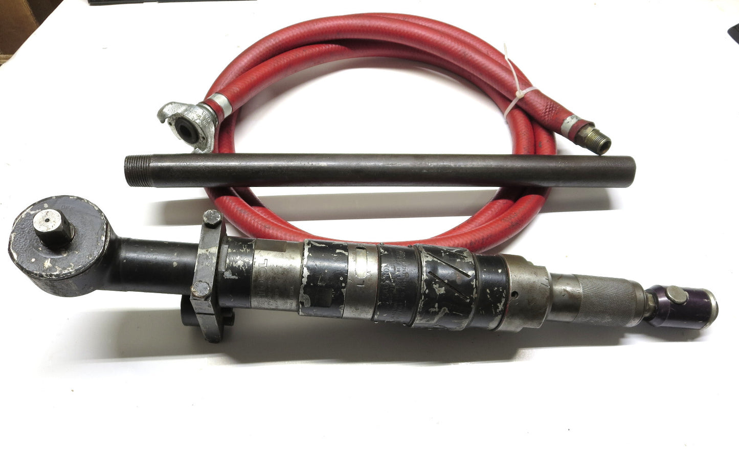 AIRETOOL 1752-R-90 Tube Rolling Motor 3/4 Drive 4 in. Capacity w/ Hose Assembly