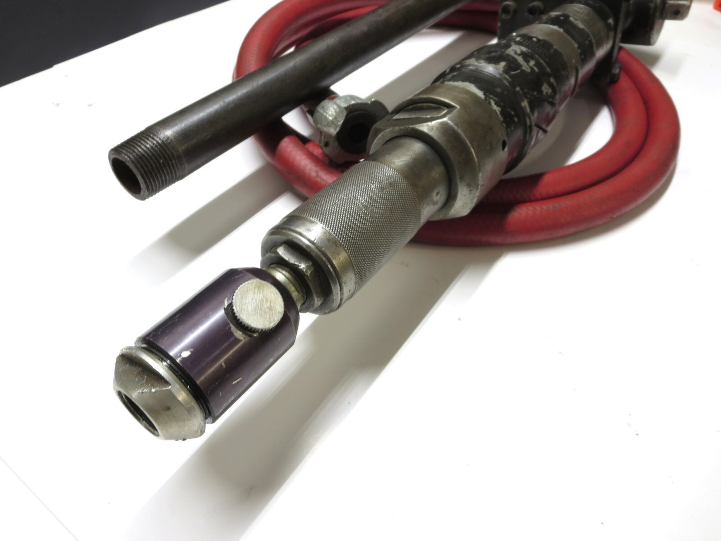 AIRETOOL 1752-R-90 Tube Rolling Motor 3/4 Drive 4 in. Capacity w/ Hose Assembly