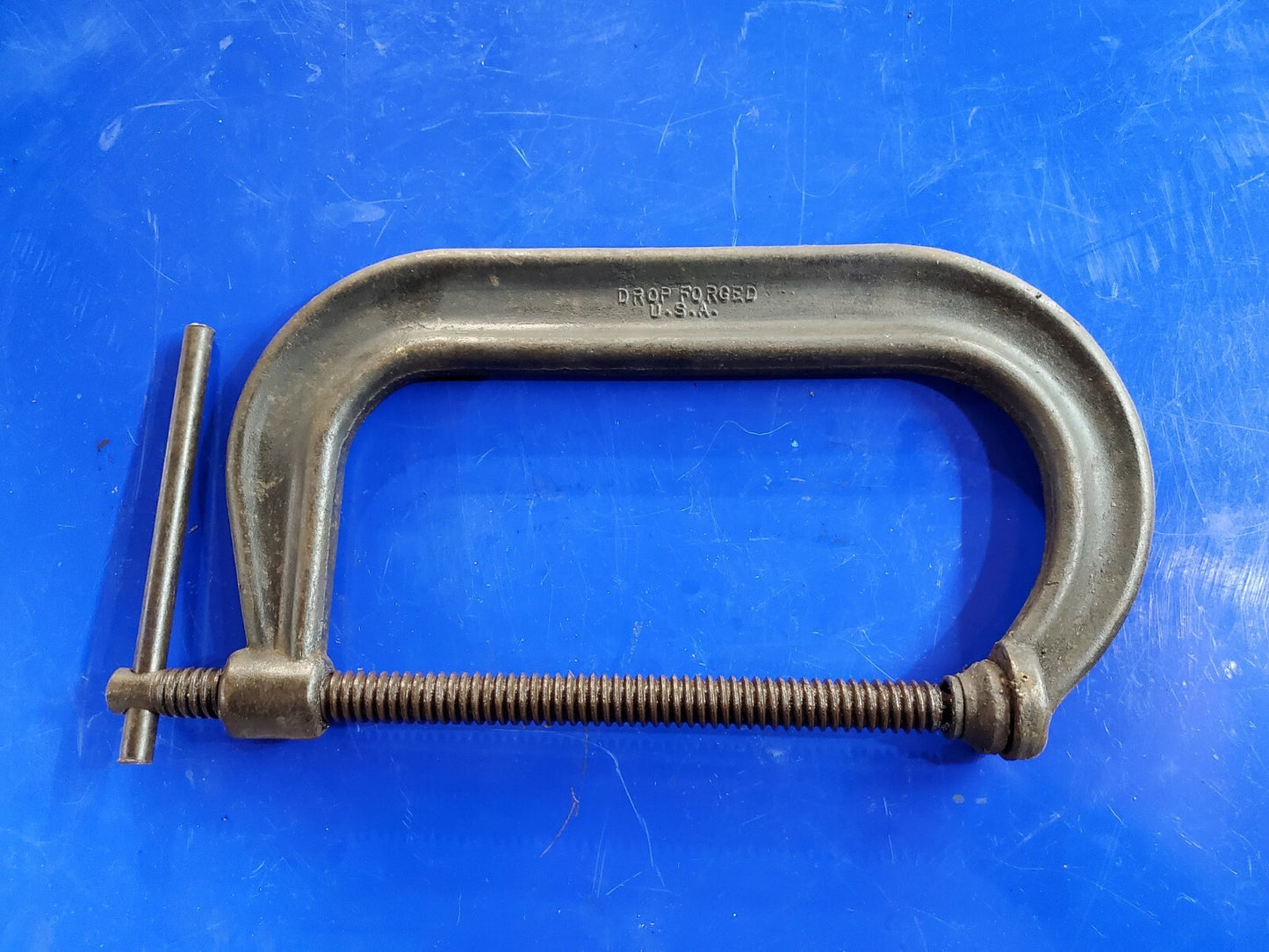 Armstrong 78-408C C-Clamp 8 in. Extra Deep Throat Pattern Drop Forged C USA