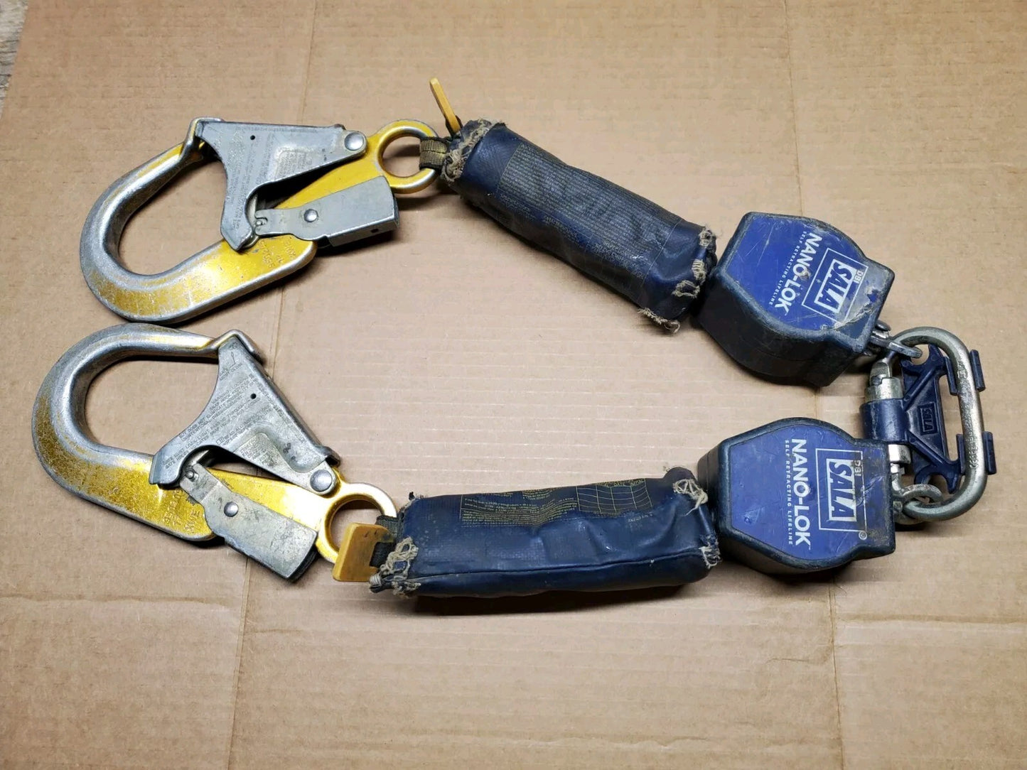 DBI Sala Nano-Lok 6' Web Twin SRL 3101277 Self Retracting Lifeline 2017