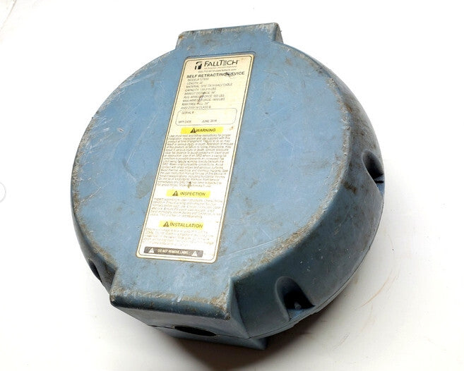 FallTech Contractor 30 FT Cable Self-Retracting Lifeline SRL Housing Shell