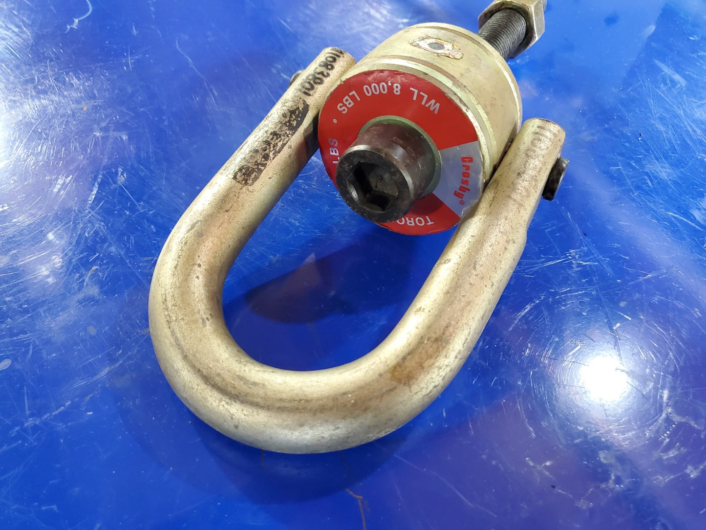 Crosby 8,000 LB HR-125 Hoist Ring 7/8-9 X 6" Effective Thread F-3 Made in USA