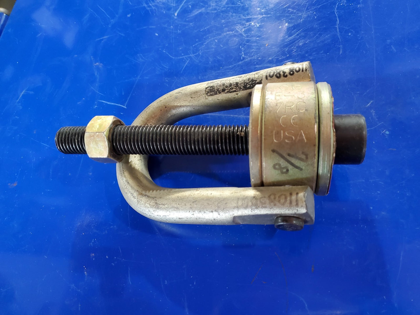 Crosby 8,000 LB HR-125 Hoist Ring 7/8-9 X 6" Effective Thread F-3 Made in USA