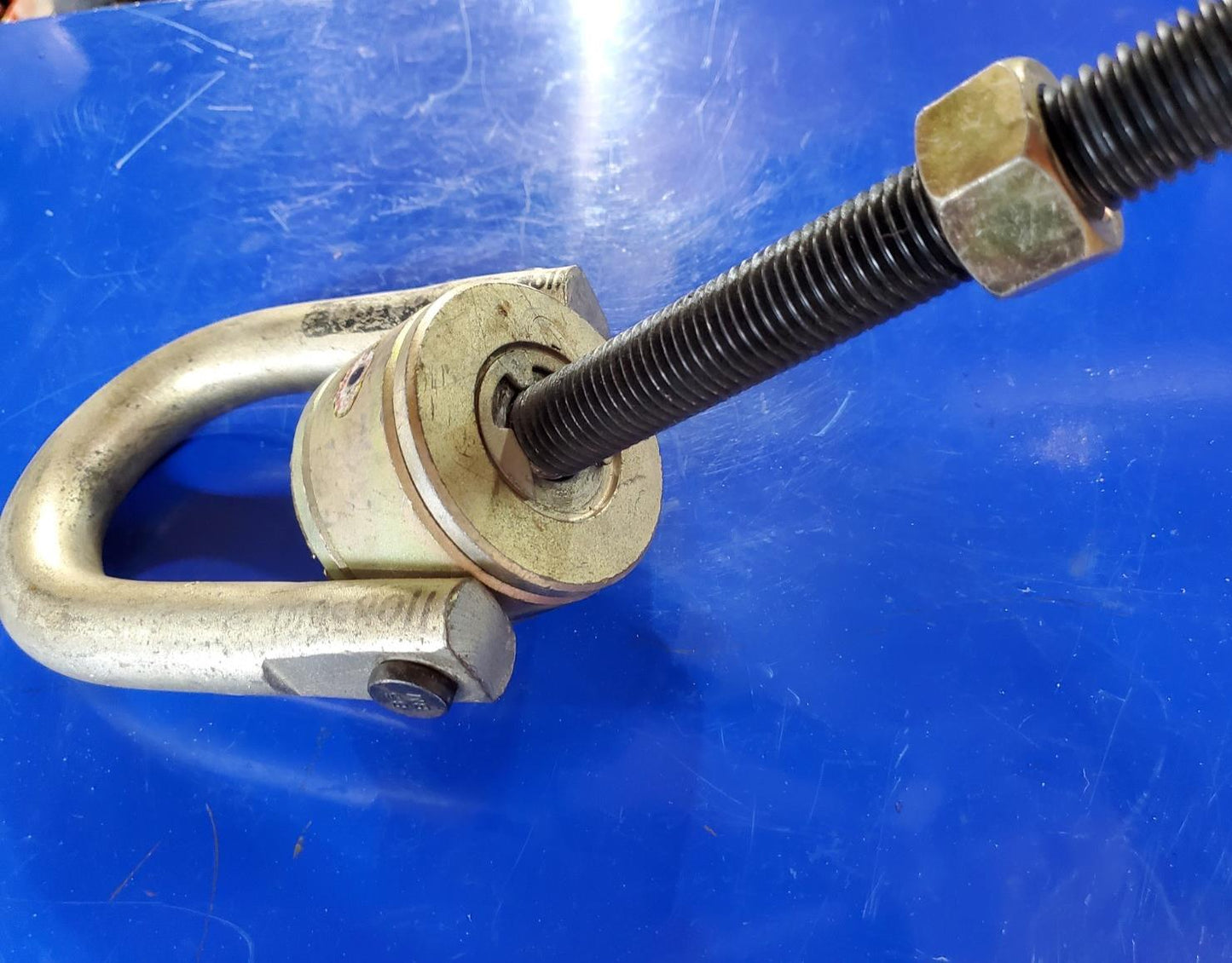 Crosby 8,000 LB HR-125 Hoist Ring 7/8-9 X 6" Effective Thread F-3 Made in USA