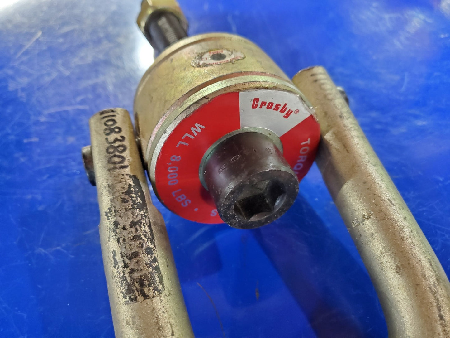 Crosby 8,000 LB HR-125 Hoist Ring 7/8-9 X 6" Effective Thread F-3 Made in USA