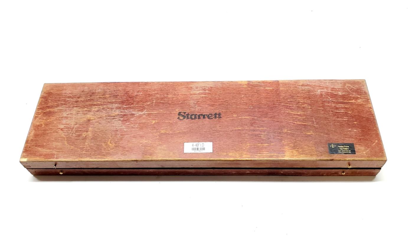Starrett 823EZ Tubular Inside Micrometer Set (Less 6" rod)