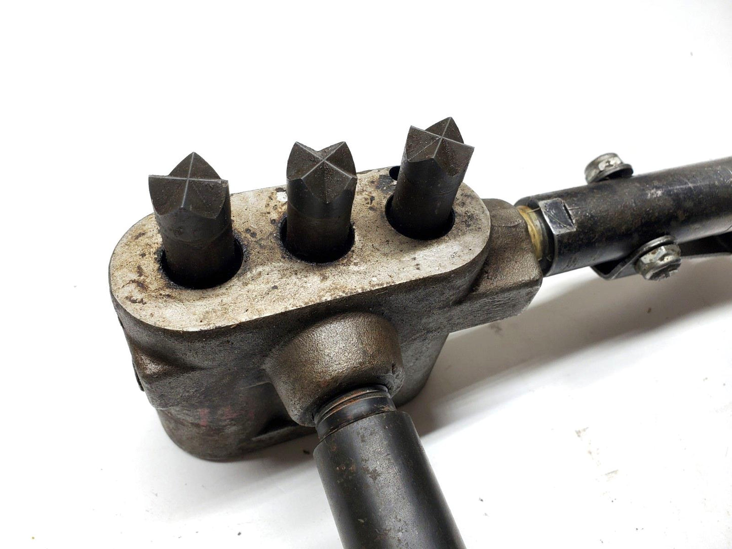 Texas Pneumatic T3 Triple Piston Scaler Scabbler S/N 4243 - Tested - Made in USA