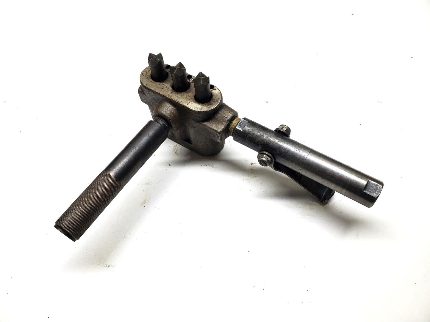 Texas Pneumatic T3 Triple Piston Scaler Scabbler S/N 4243 - Tested - Made in USA
