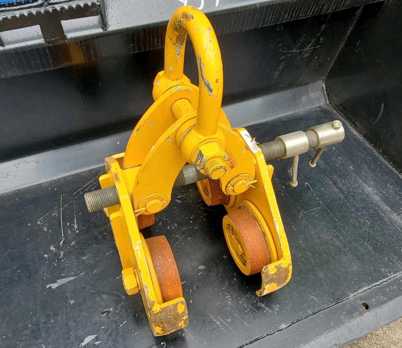 SuperClamp B3 22,400 LBS WLL 6-12 in. Beam Clamp Trolley B-3 S/N 17063 USA