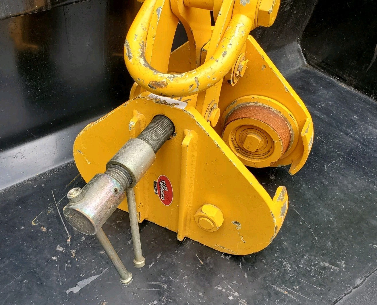 SuperClamp B3 22,400 LBS WLL 6-12 in. Beam Clamp Trolley B-3 S/N 17063 USA
