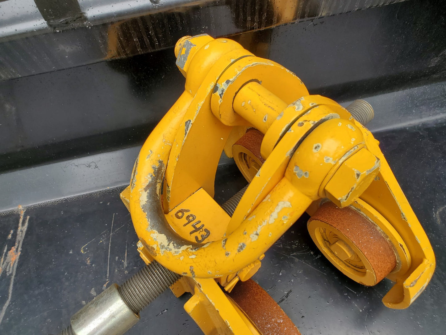 SuperClamp B3 22,400 LBS WLL 6-12 in. Beam Clamp Trolley B-3 S/N 17063 USA