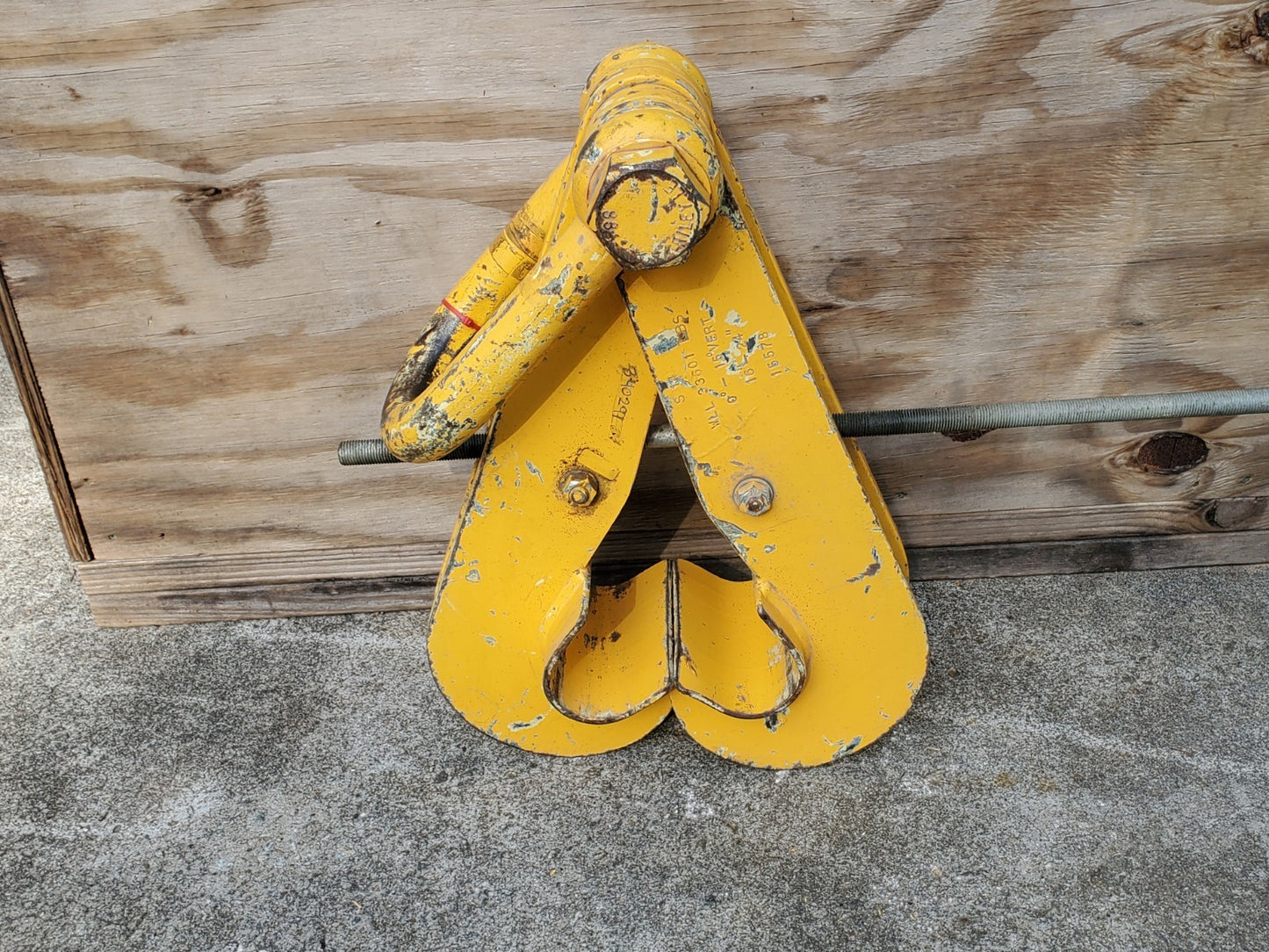 SuperClamp S14 Beam Clamp w Shackle WLL 33,600 LBS S-14 Made in USA