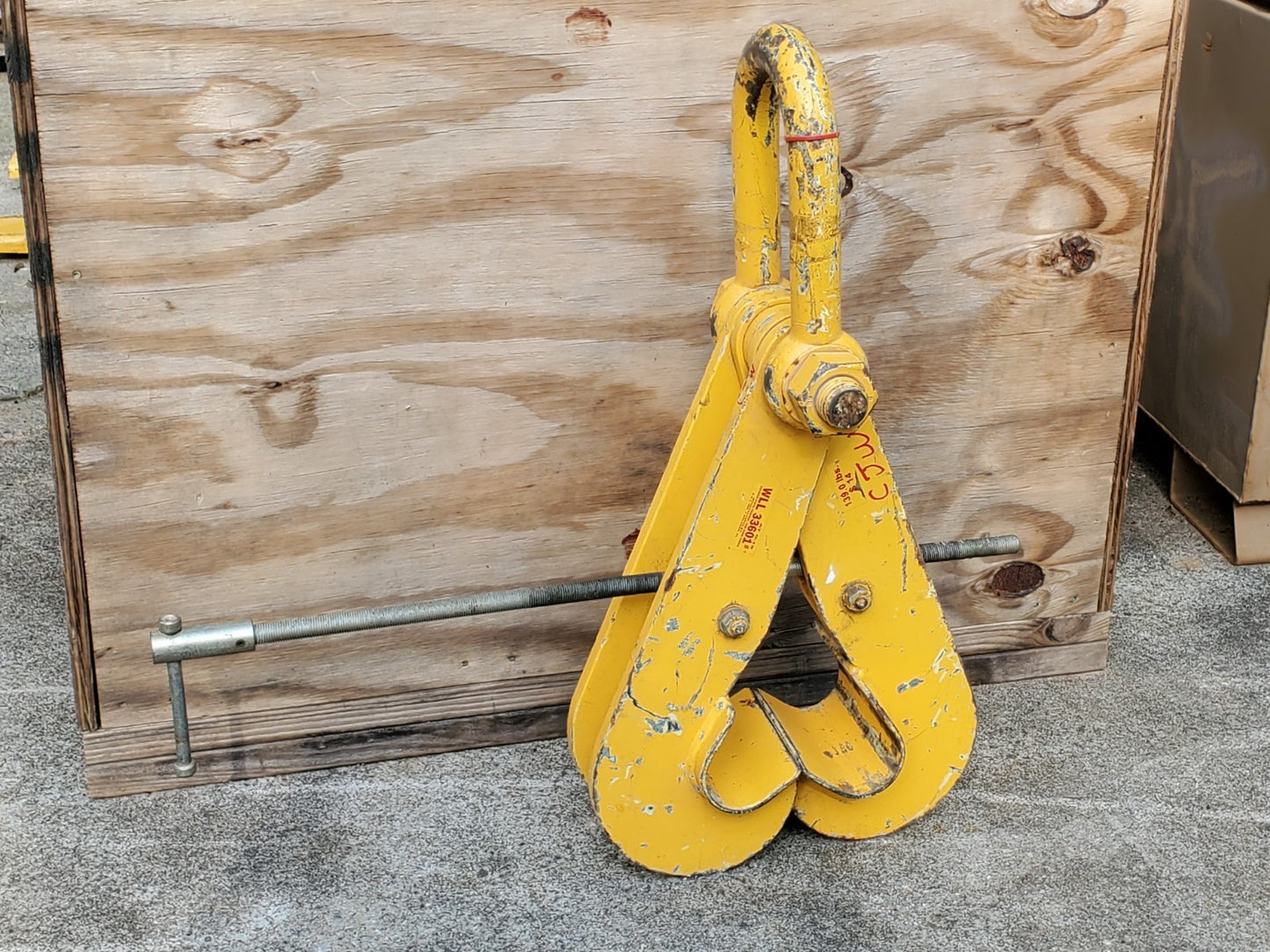 SuperClamp S14 Beam Clamp w Shackle WLL 33,600 LBS S-14 Made in USA