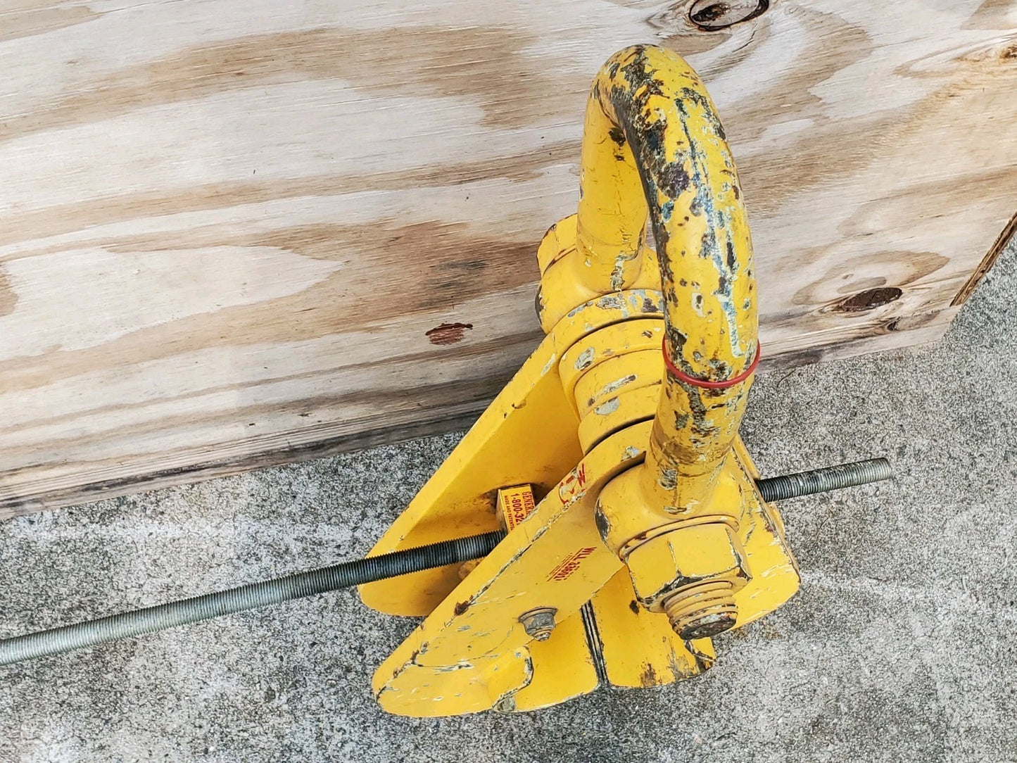 SuperClamp S14 Beam Clamp w Shackle WLL 33,600 LBS S-14 Made in USA
