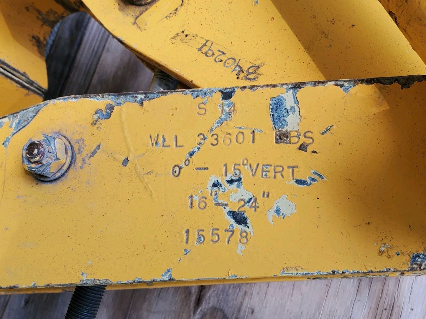 SuperClamp S14 Beam Clamp w Shackle WLL 33,600 LBS S-14 Made in USA