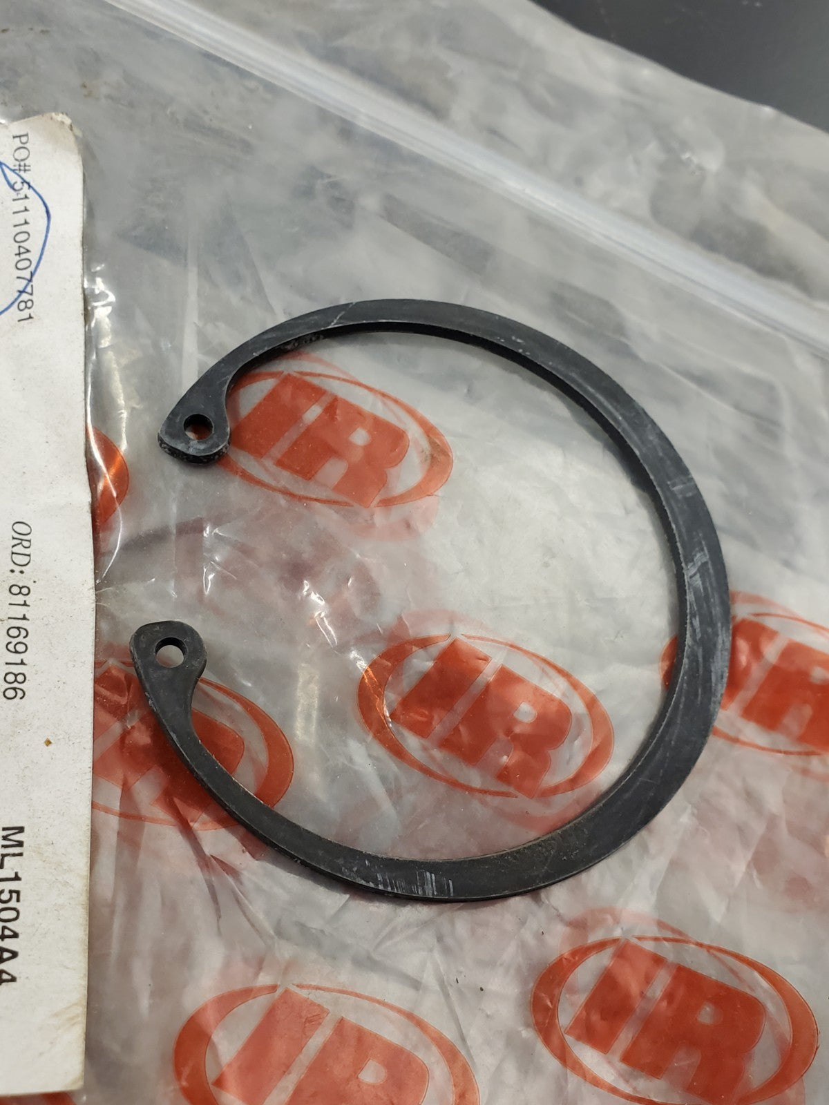 1 ea. New Ingersoll Rand L5H Lever Hoist 71137210 Retaining Ring 3/4 - 6 ton