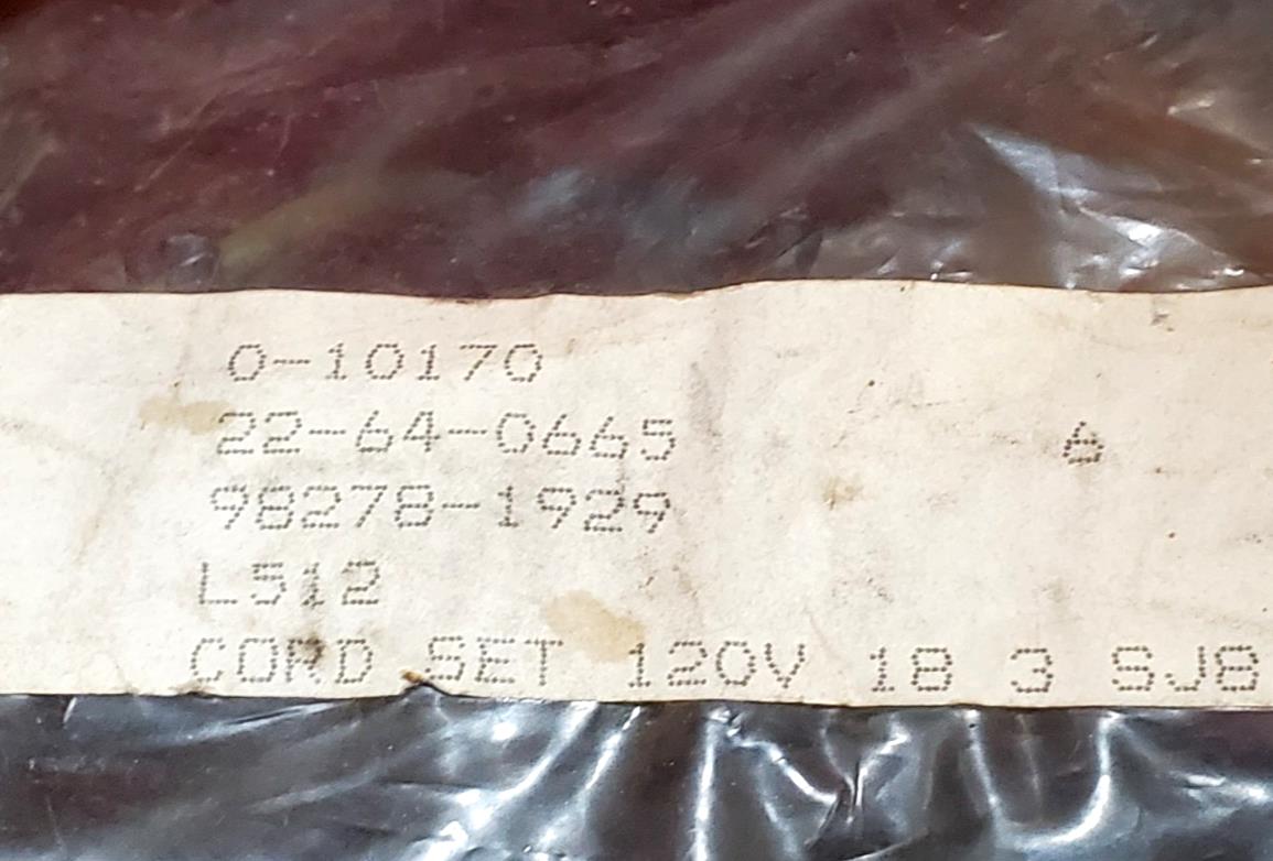 Milwaukee 22-64-0665 8 ft Replacement Cord UL 18/3 SJ8 120v Made in USA