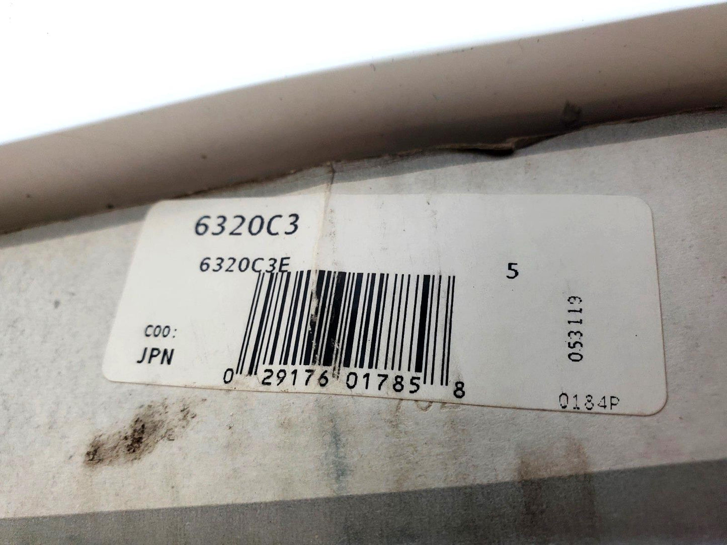 NSK Bearings 6320C3 Brand New in Box with Seal (MFG 5/2019) Made in Japan
