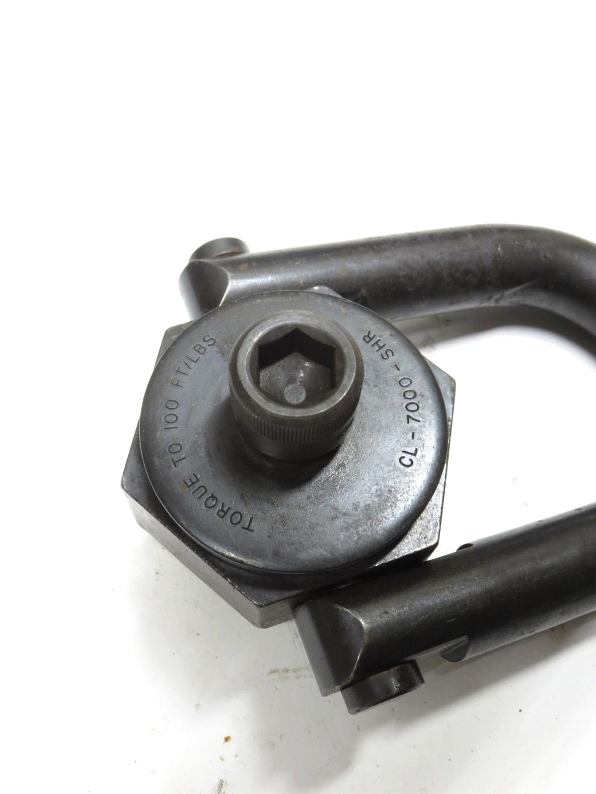 Carr Lane Swivel Hoist Ring, 7,000 lbs 3/4-10 Thread 1.03" Effective CL-7000-SHR