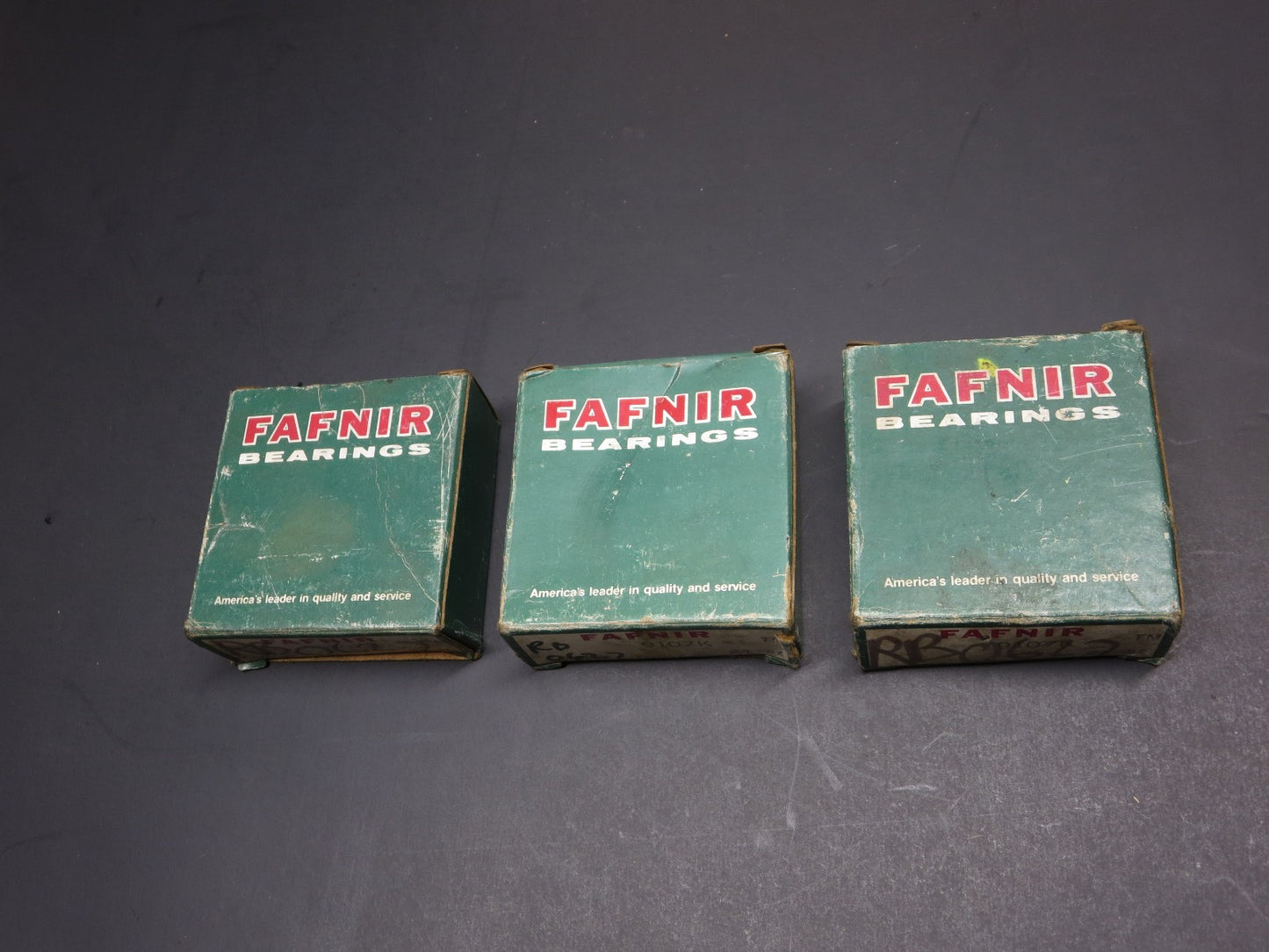 LOT OF 3 New Sealed FAFNIR 9107K Bearings 35x62x14 mm (6007) Made in JAPAN