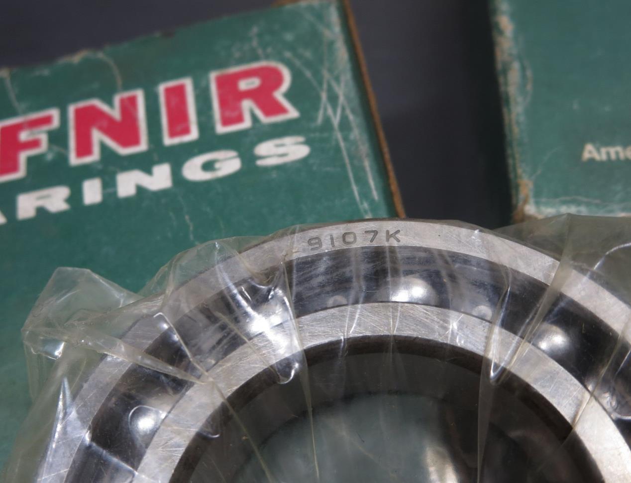LOT OF 3 New Sealed FAFNIR 9107K Bearings 35x62x14 mm (6007) Made in JAPAN