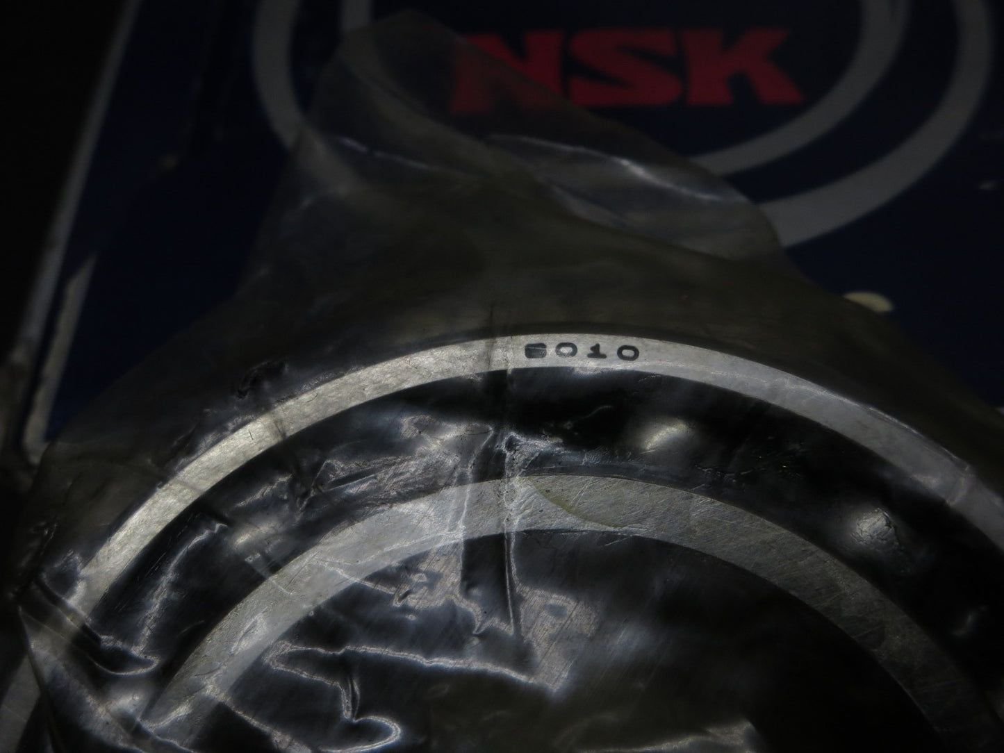 NSK 6010 ZZ Deep Groove Radial Ball Bearing 50x80x16mm. Genuine PAPER MILL NOS!