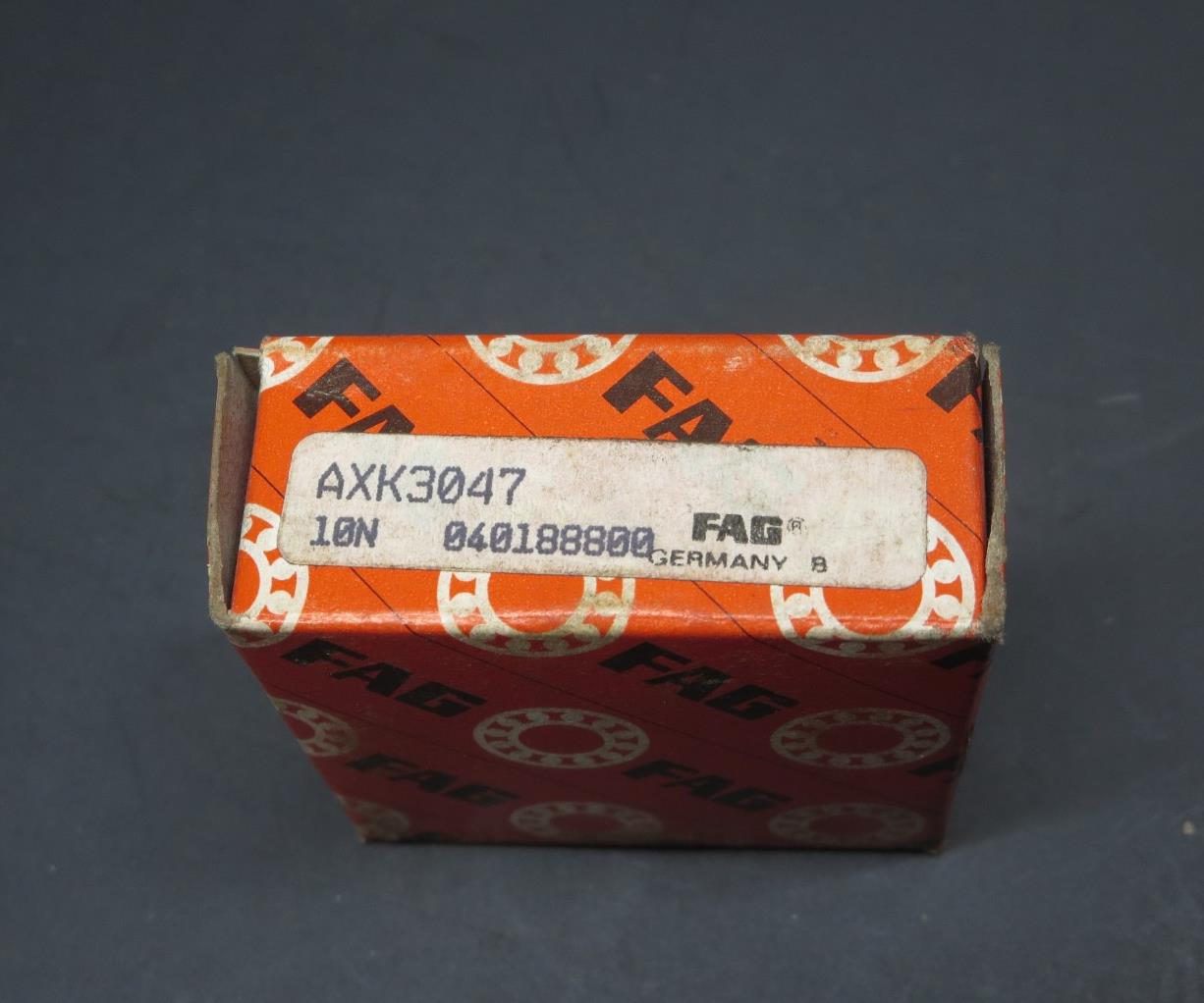 10-PACK FAG AXK3047 / AXK3047A Needle Roller Thrust Bearing 30x47x2 mm GERMANY