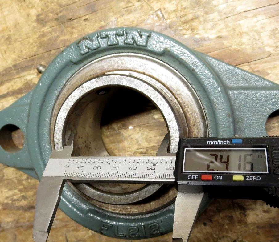 NTN UCFL212-39W8 Flange Mount NTN Bearing NTN FL212 2-7/16" Bore