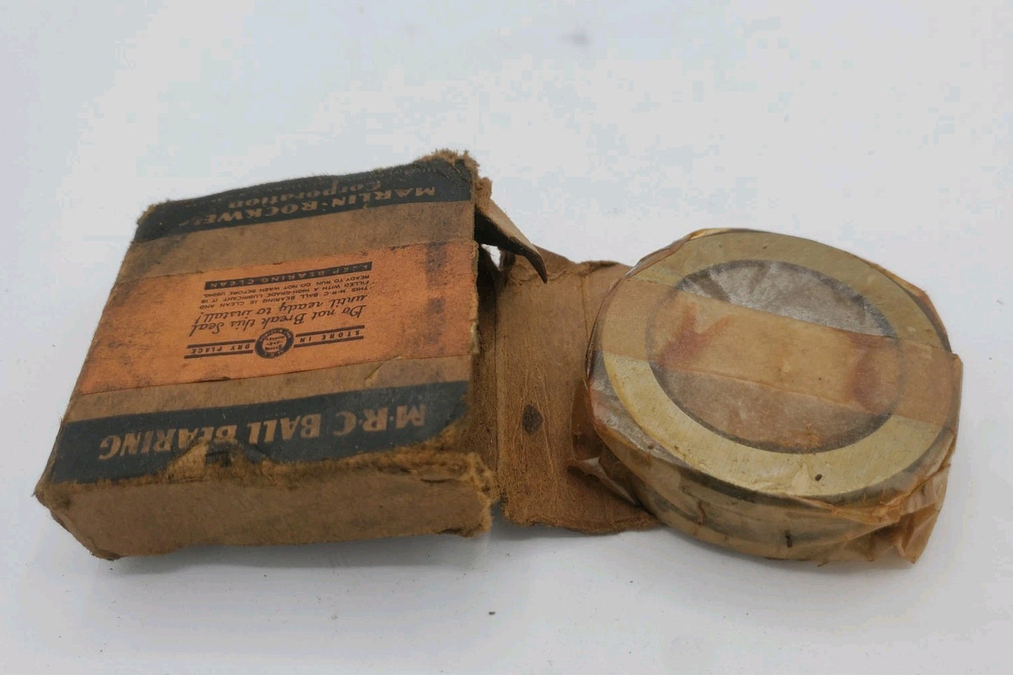 1930s 1940s Era Rare MRC 10 B Thrust Ball And Roller Bearing New In Seal