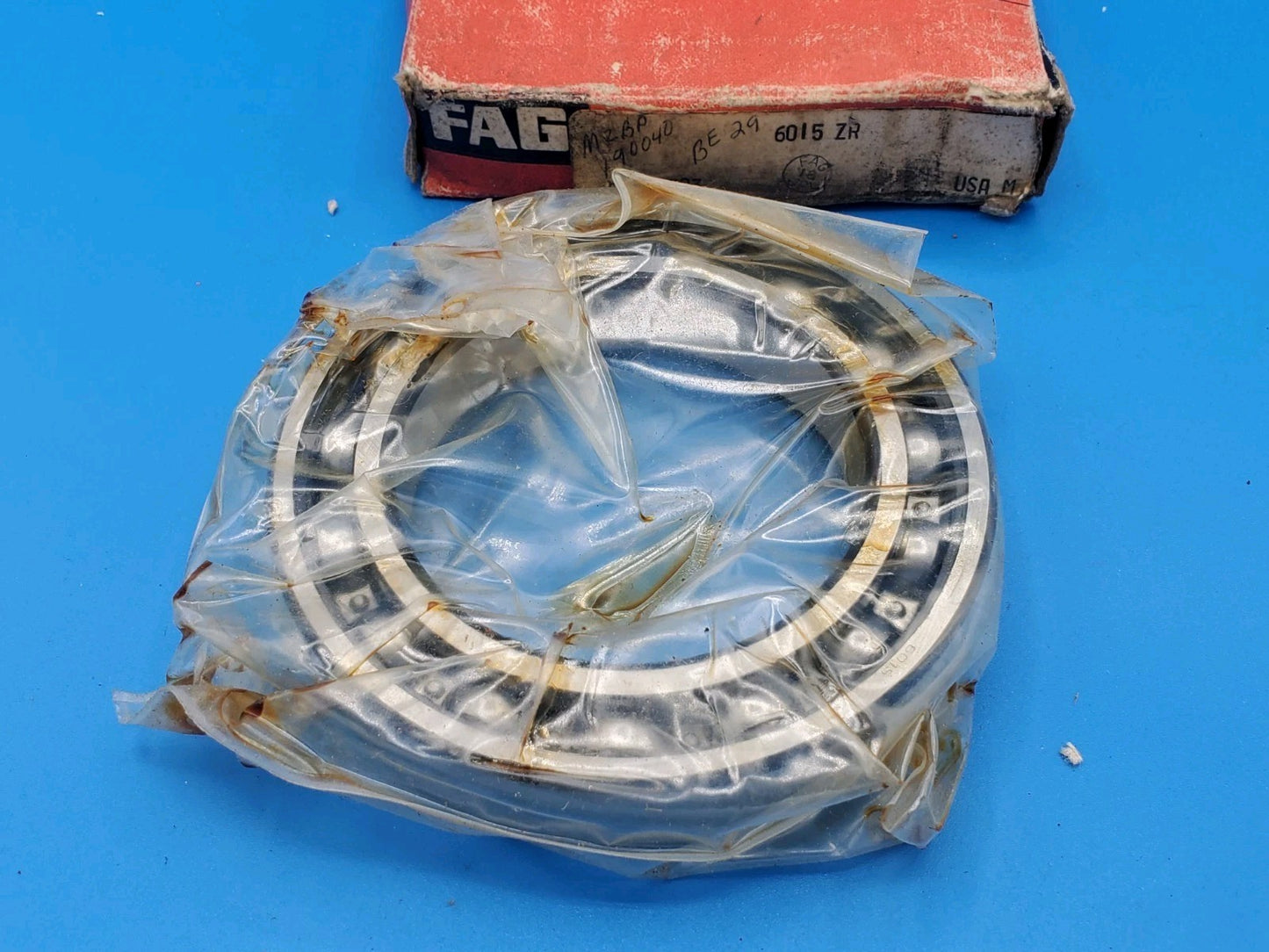 FAG 6015ZR DEEP GROOVE BALL BEARING - SINGLE SHIELD 6015-ZR