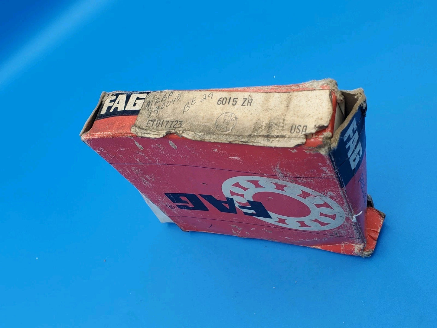 FAG 6015ZR DEEP GROOVE BALL BEARING - SINGLE SHIELD 6015-ZR