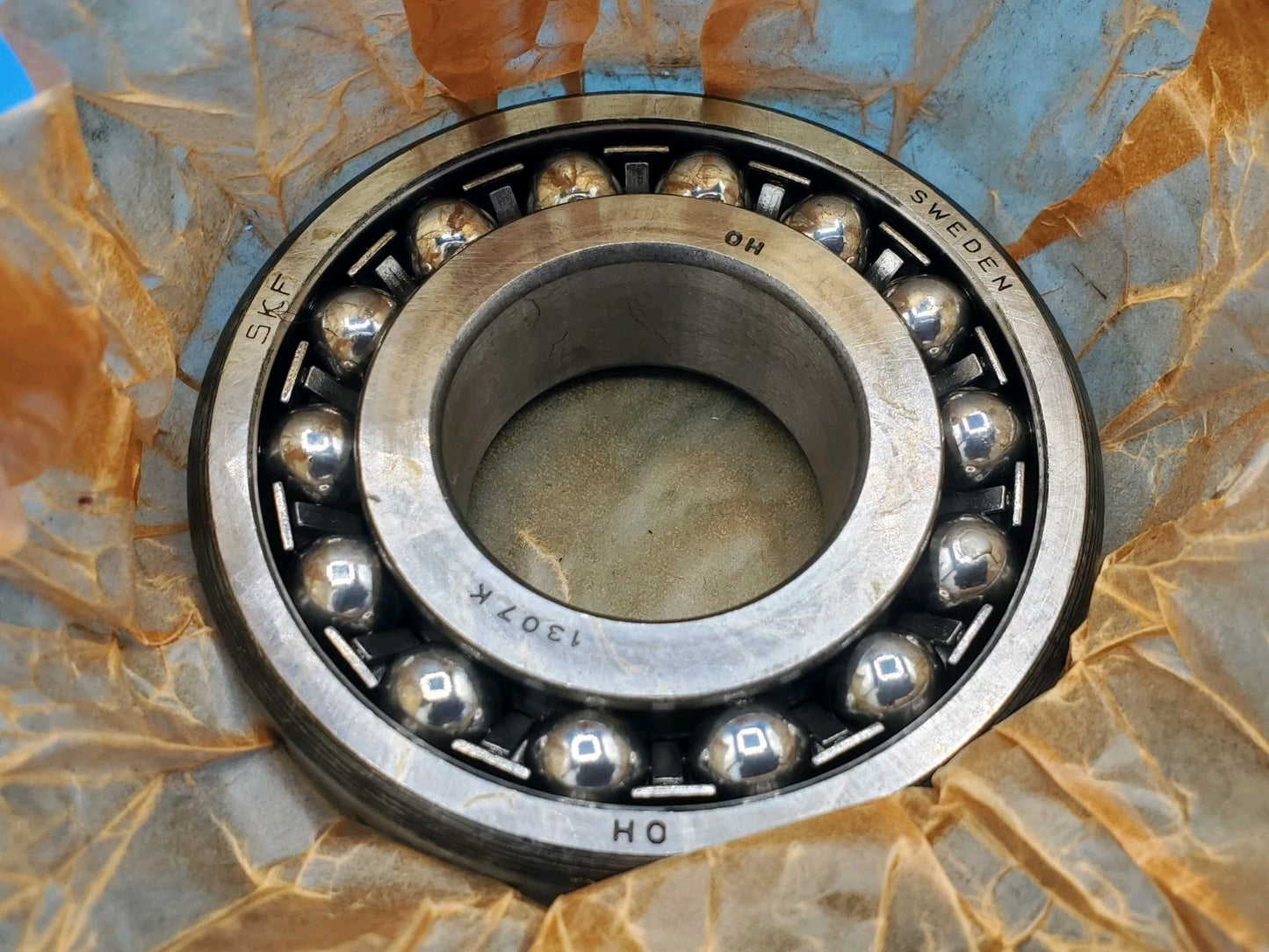 1307K SKF Tapered Bore Self-Aligning Ball Bearing 35X80X21 MM NOS