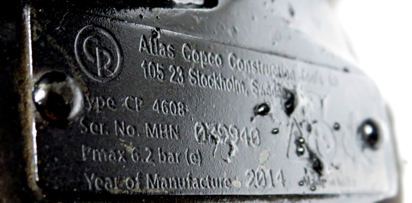 Atlas Copco CP 4608 P Rivet Buster Pistol Grip Tested Good