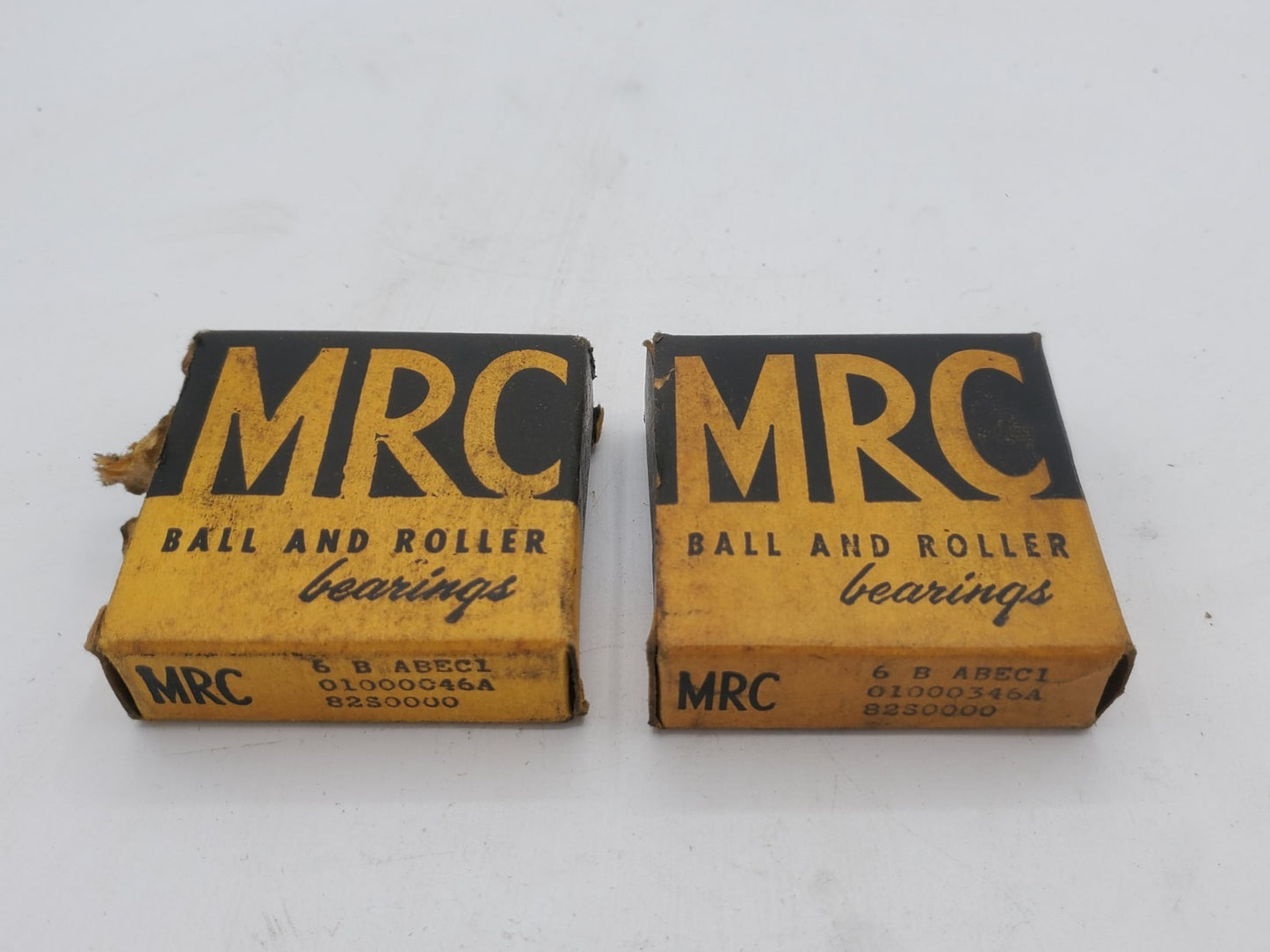 LOT OF (2) MRC 6B Thrust Ball Bearing NEW IN BOXES