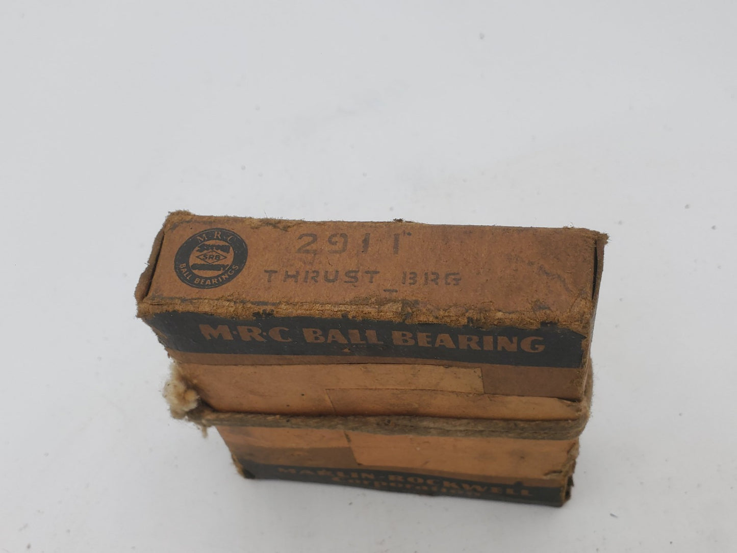 2911 MRC New Thrust Ball Bearing W Original Rope Twine Seal!