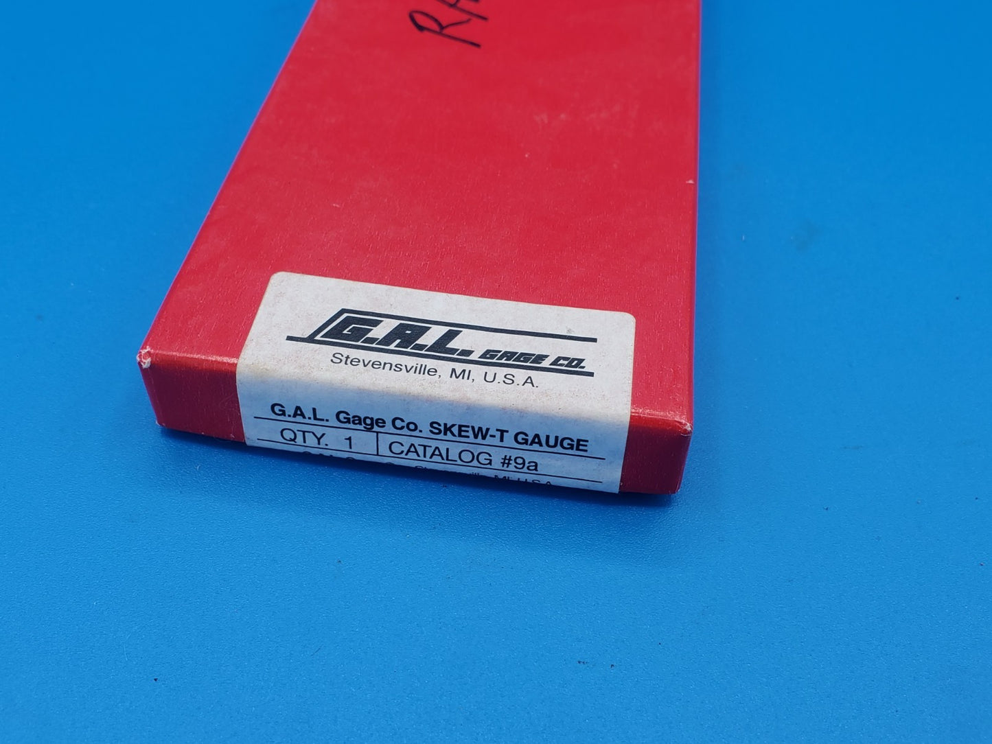 G.A.L. Gage Skew-T Gauge # 9A Made in USA NOS