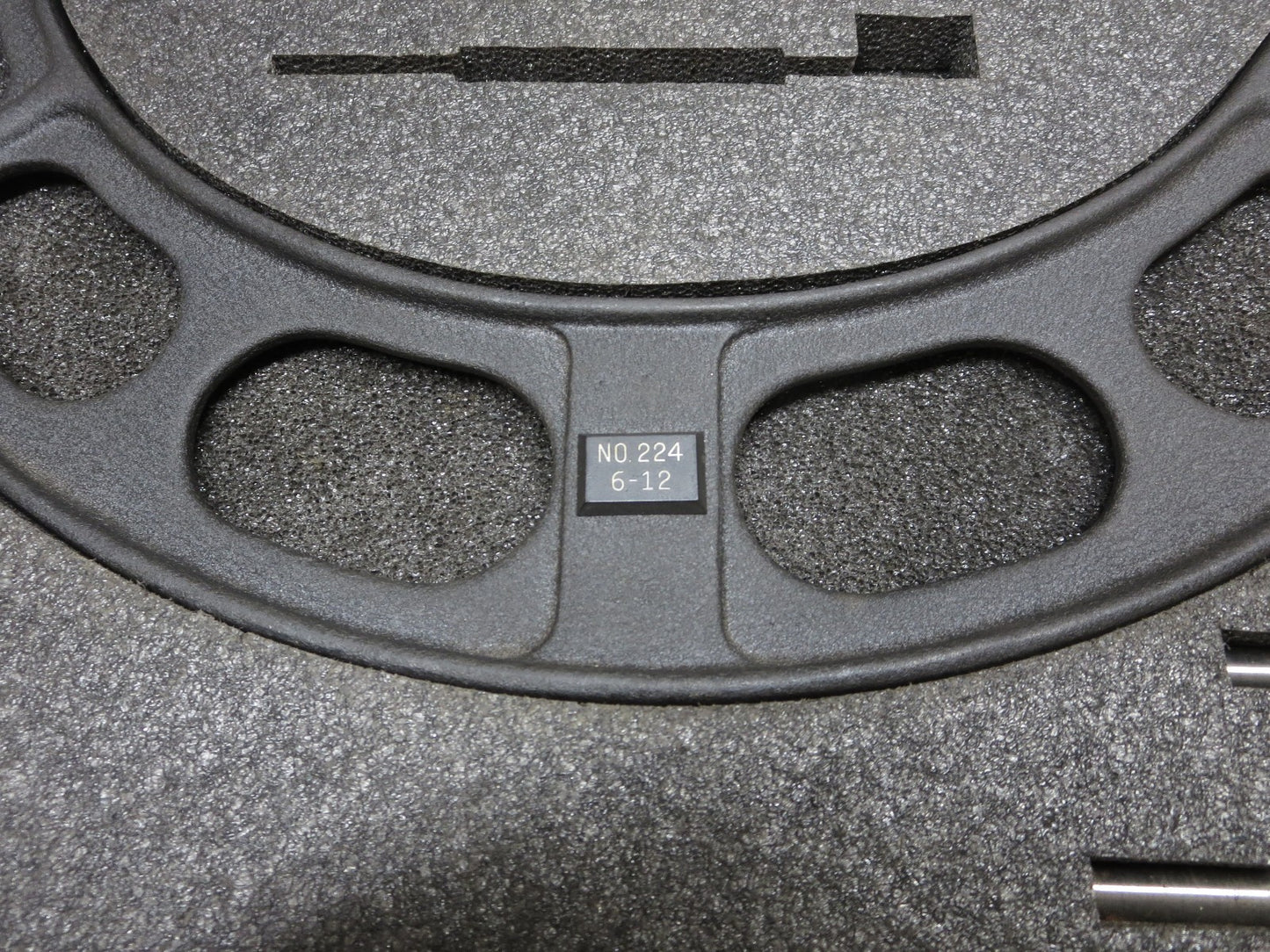 Starrett No. 224 Outside Micrometer 6 - 12 in.
