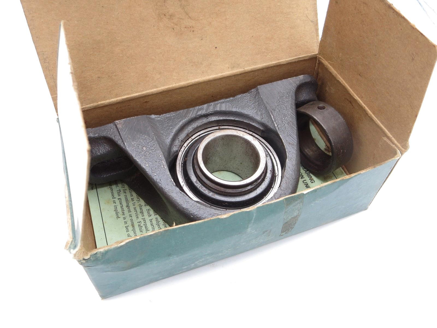 TIMKEN FAFNIR LAK 1-3/16" PILLOW BLOCK BEARING NOS W/ ORIGINAL BOX & MANUAL
