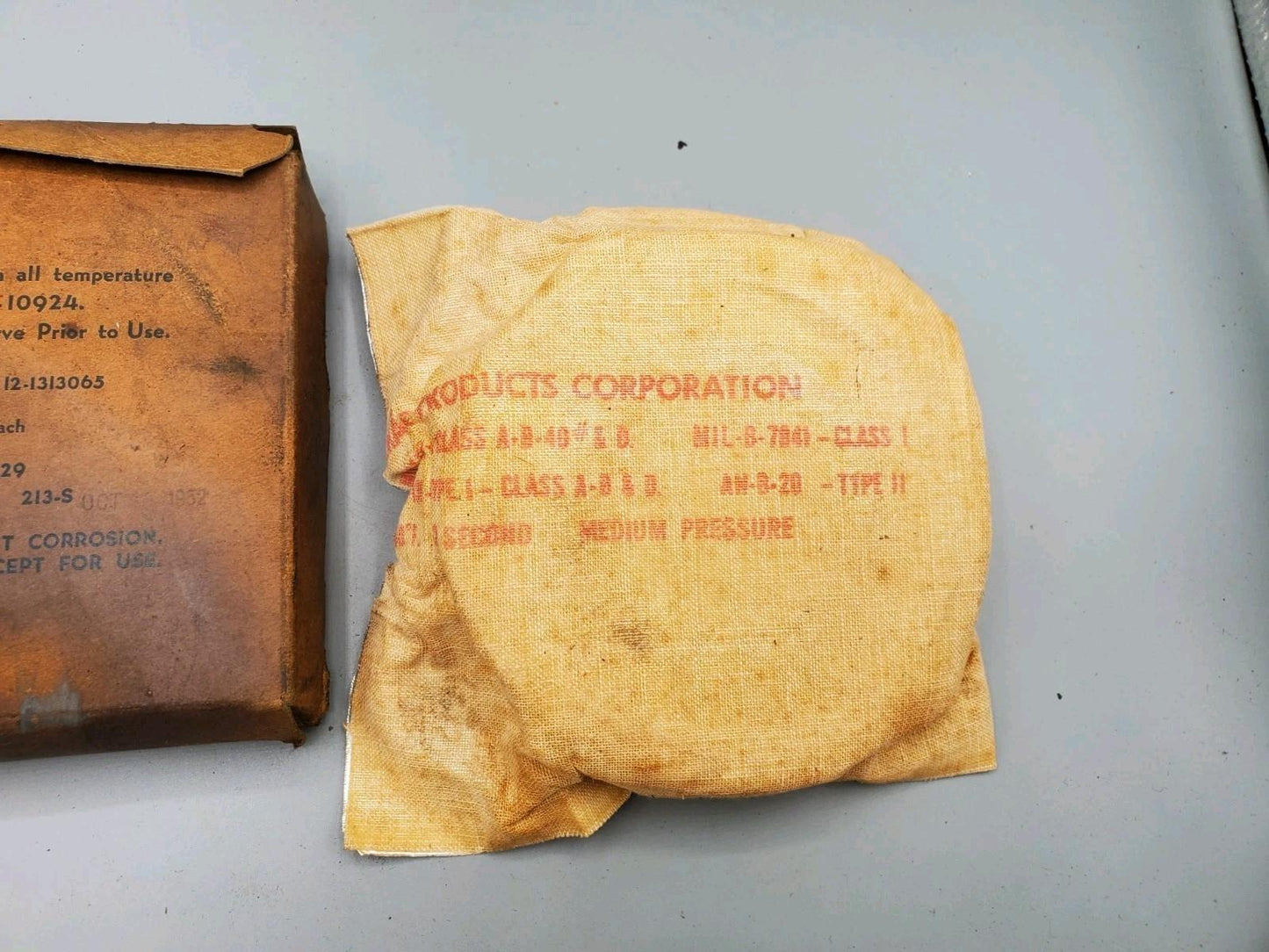 BCA 213 S Ball Bearing 10/1952 MIL Spec Hermetically Sealed 213S USA PN 700129
