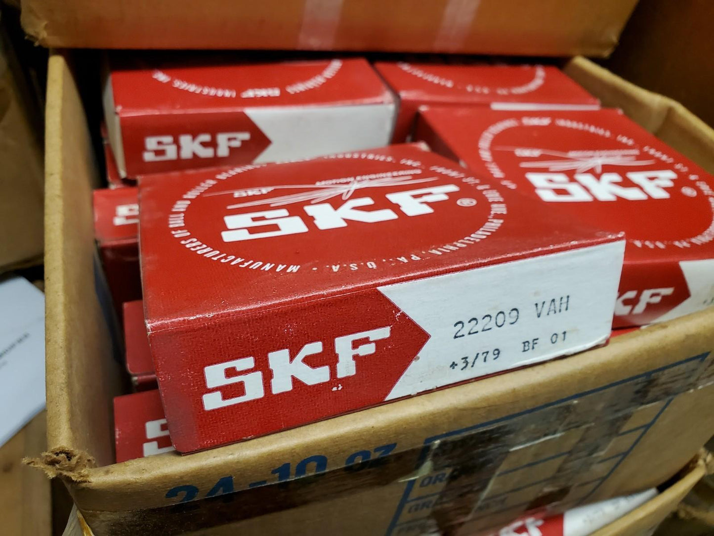 1 PC SKF 22209VAH Bearing 45 x 85 x 23 mm 22209-VAH NEW Sealed USA