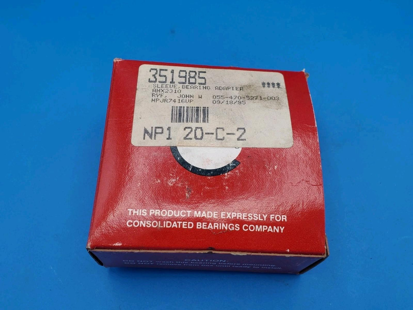 Consolidated Bearings AHX-2310 X 45 MM BEARING WITHDRAWAL SLEEVE