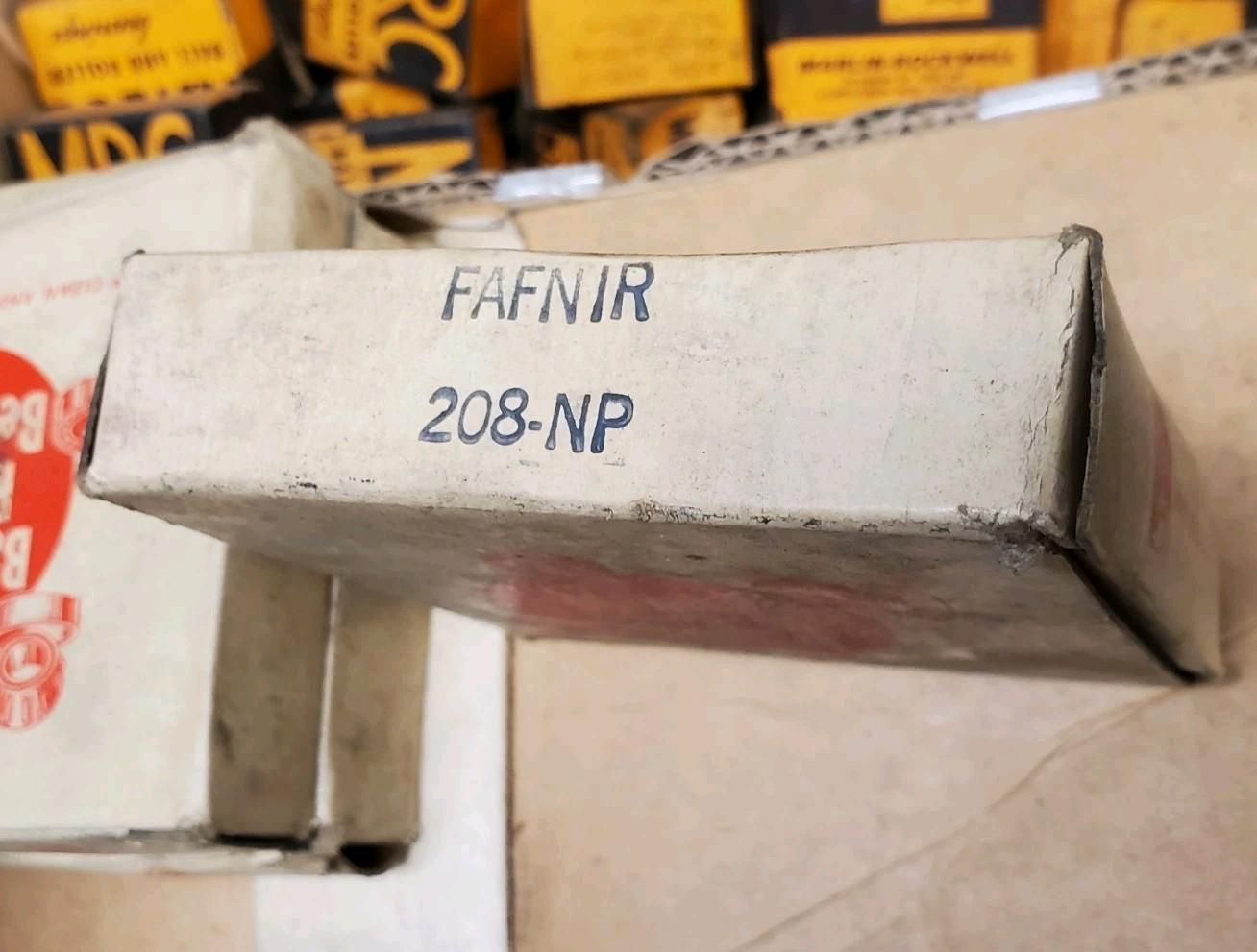FAFNIR 208NP Bearing NOS USA 208 NP