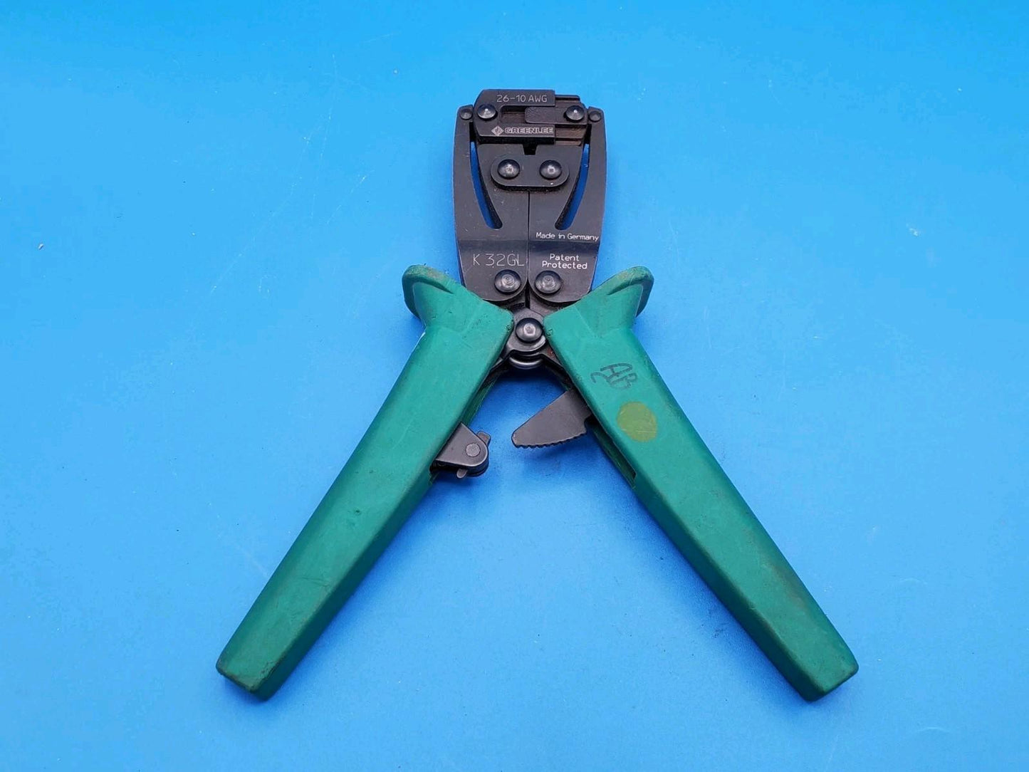 GREENLEE K32GL Trapezoidal 26-10 AWG Crimper Excellent Condition
