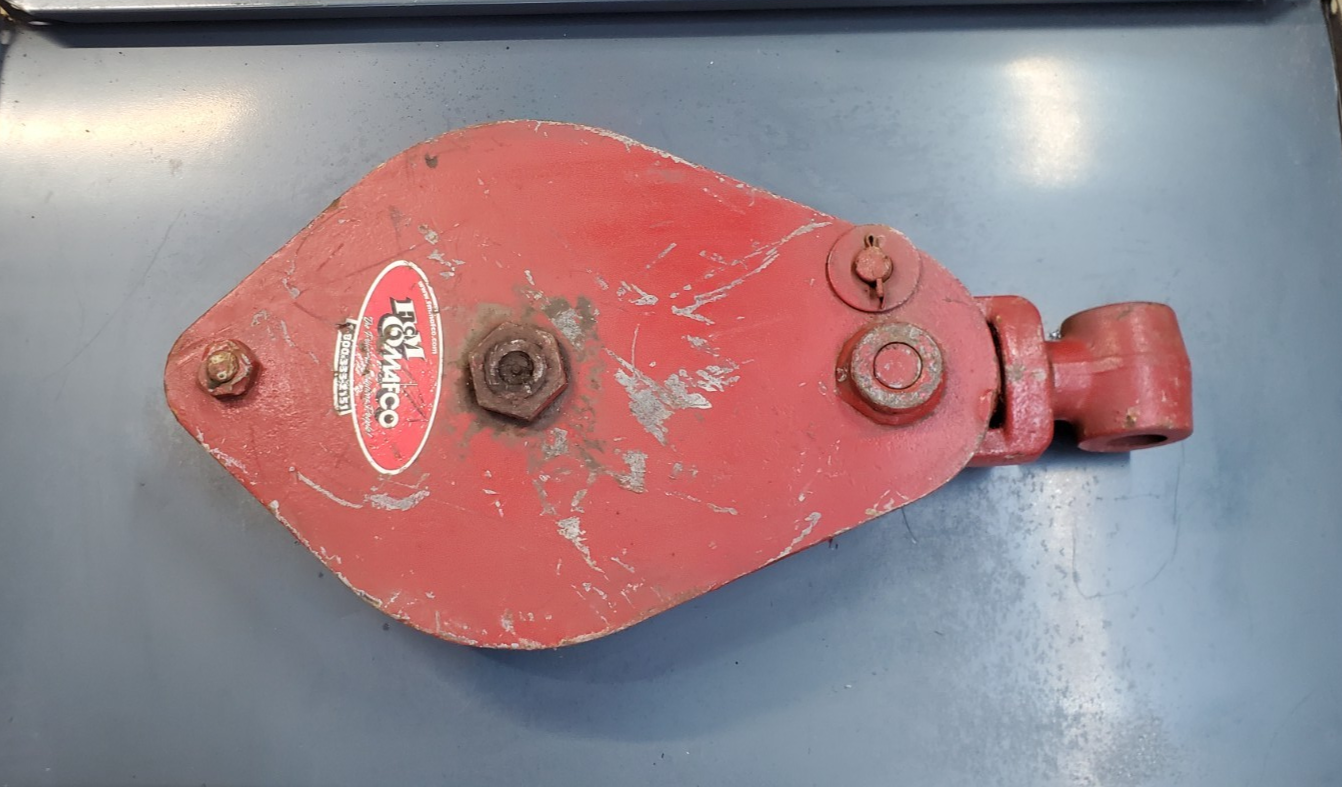 Crosby McKissick 25 Ton Snatch Block 12" BB No 411