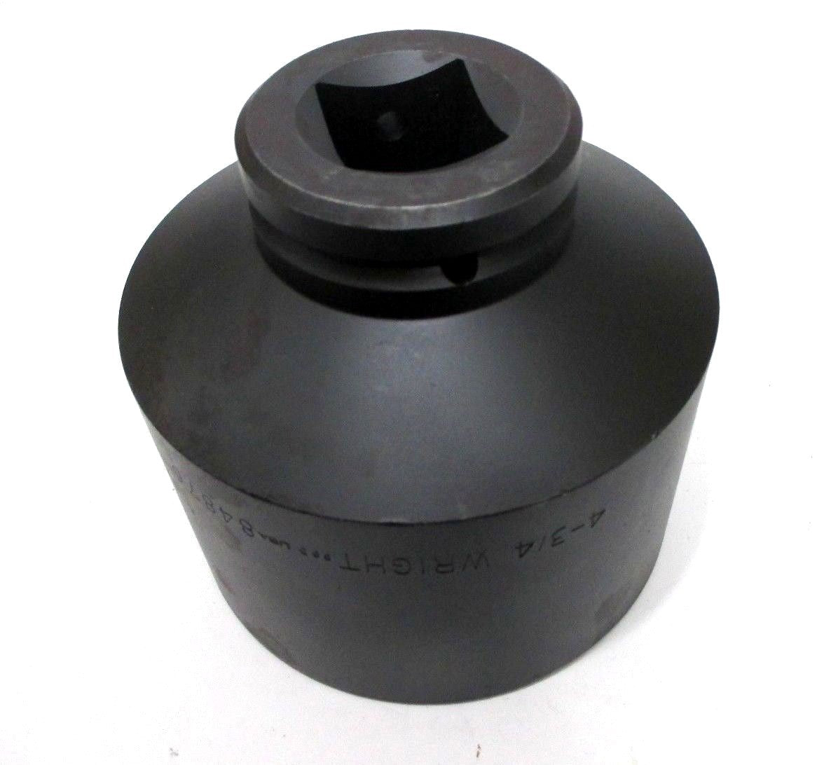 Wright Tool 84876 4-3/4" Impact Socket 1-1/2" Drive 6 Point Hex New Made in USA