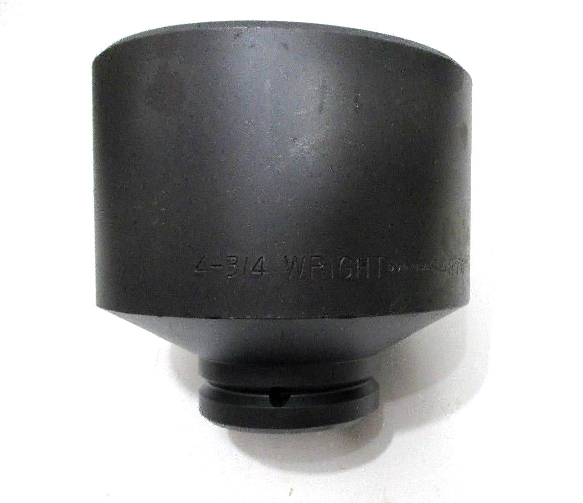Wright Tool 84876 4-3/4" Impact Socket 1-1/2" Drive 6 Point Hex New Made in USA