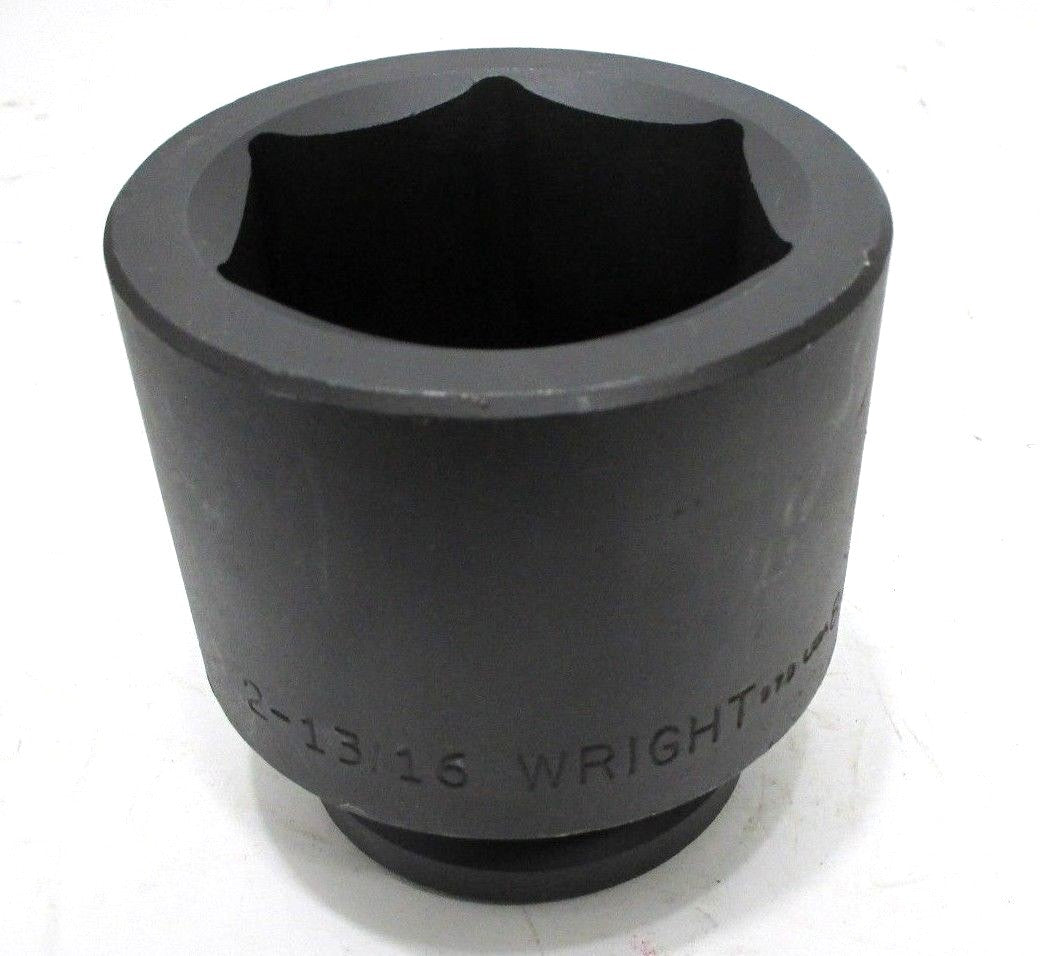 Wright Tool 84845 2-13/16" Impact Socket 1-1/2" Drive 6-Point 2-13/16 in USA