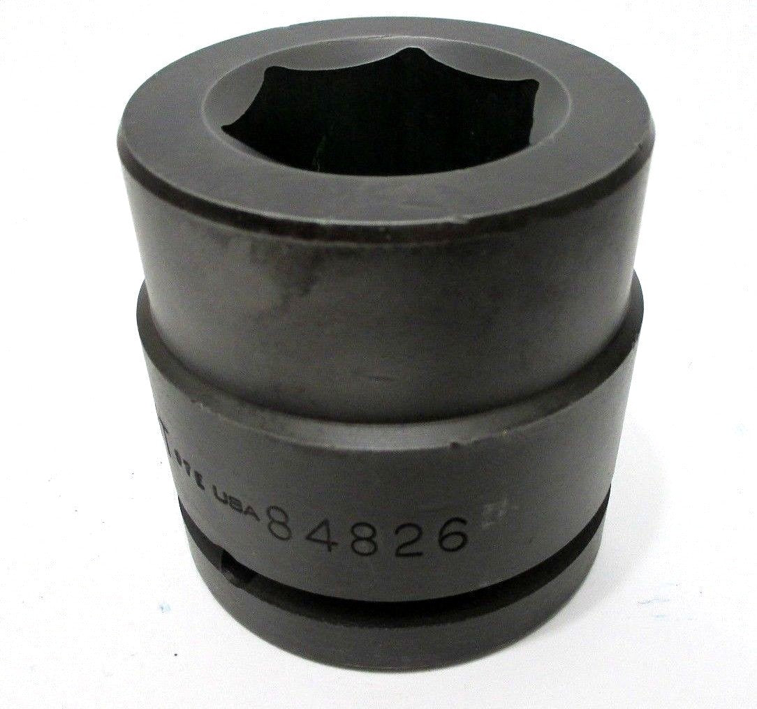 Wright Tool 84826 1-5/8" Impact Socket 1-1/2" Drive 6-Point 1-5/8 in Made in USA