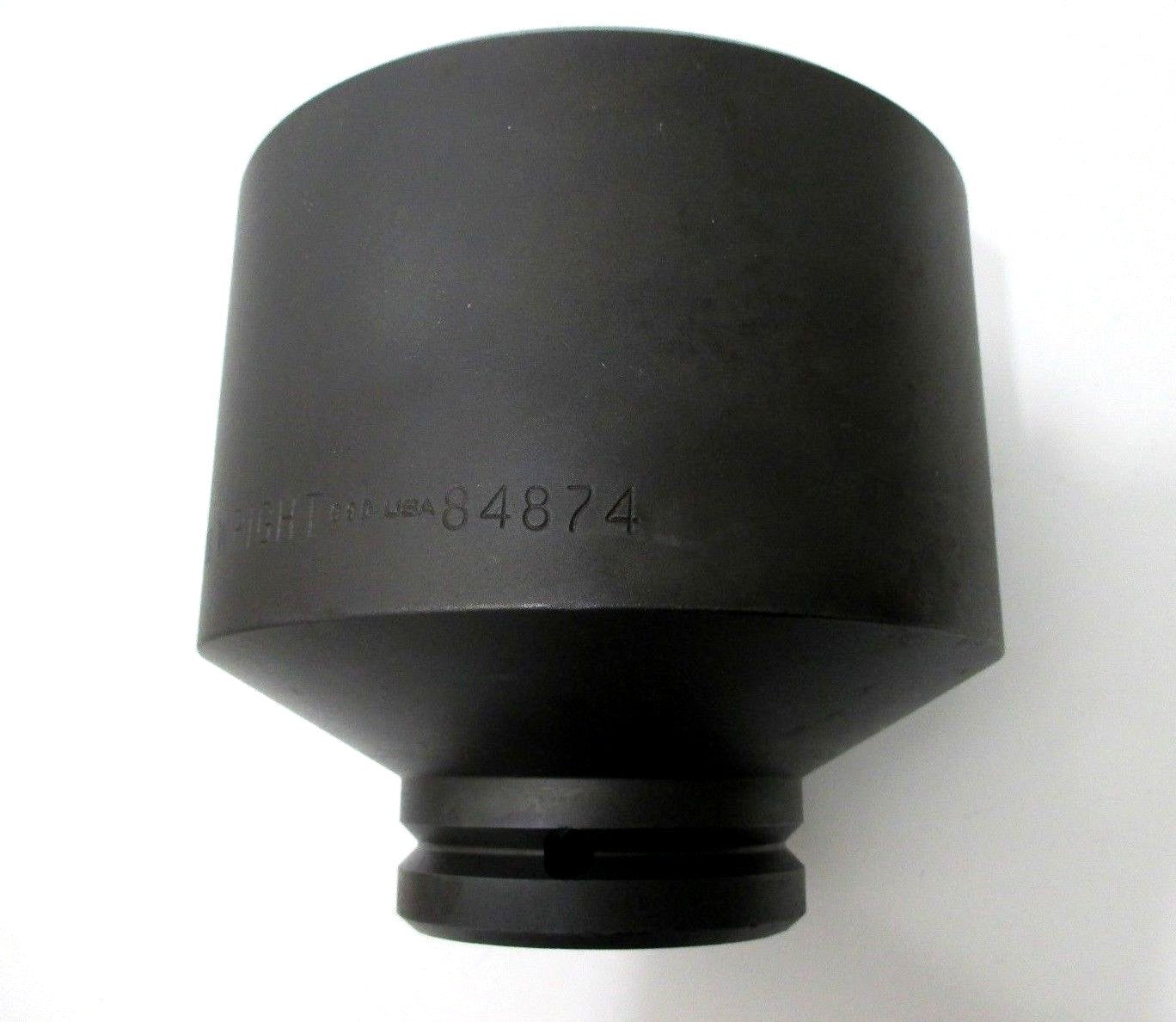 Wright Tool 84874 4-5/8" Impact Socket 1-1/2" Drive 6-Point 4-5/8 in Made in USA